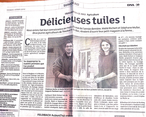 Délicieuse Tuiles! image