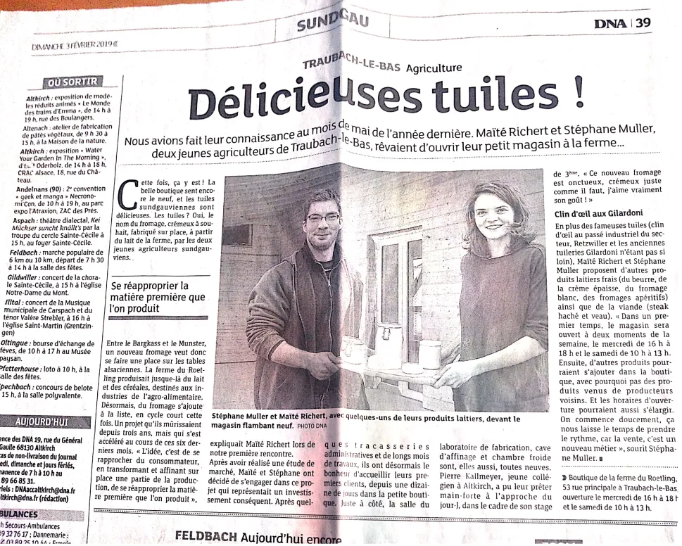 article DNA # fevrier 2019
